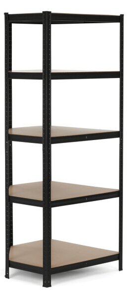 Regál 75x180x75 cm černý AUR-G2075 BK