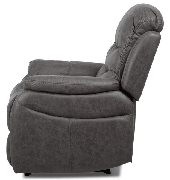 Polohovací křeslo šedé TV-4086 GREY