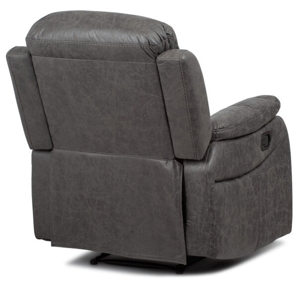 Polohovací křeslo šedé TV-4086 GREY