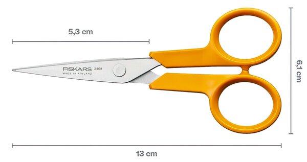 Fiskars Vyšívací nůžky FISKARS 1075057, ostré hroty , délka 13 cm