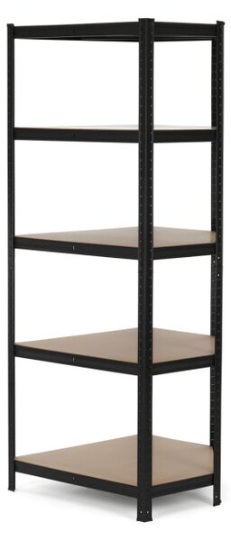 Regál 75x180x75 cm černý AUR-G2075 BK