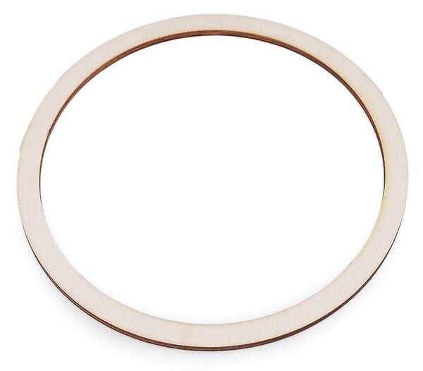 Stoklasa Dřevěný kruh, výřez na lapač snů 790124, světlý, průměr 15cm