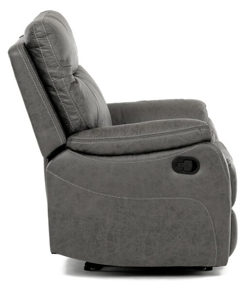Polohovací křeslo šedé TV-4092 GREY3