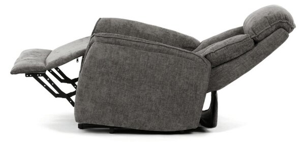 Polohovací křeslo šedé, elektrické TV-H9727 GREY2