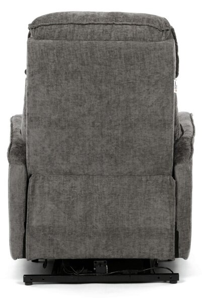 Polohovací křeslo šedé, elektrické TV-H9727 GREY2