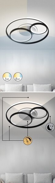 Rabalux - LED Stmívatelné stropní svítidlo LED/50W/230V 3000-6000K + DO