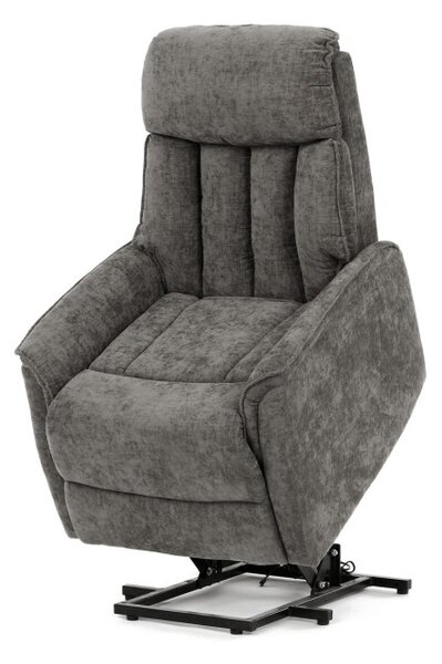 Polohovací křeslo šedé, elektrické TV-H9727 GREY2