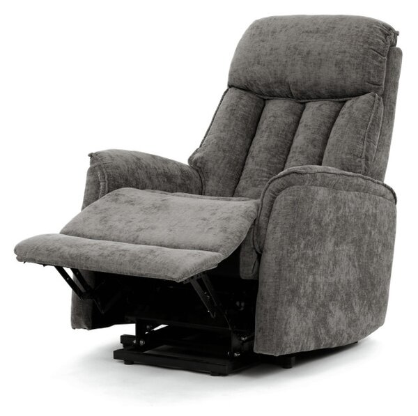 Polohovací křeslo šedé, elektrické TV-H9727 GREY2