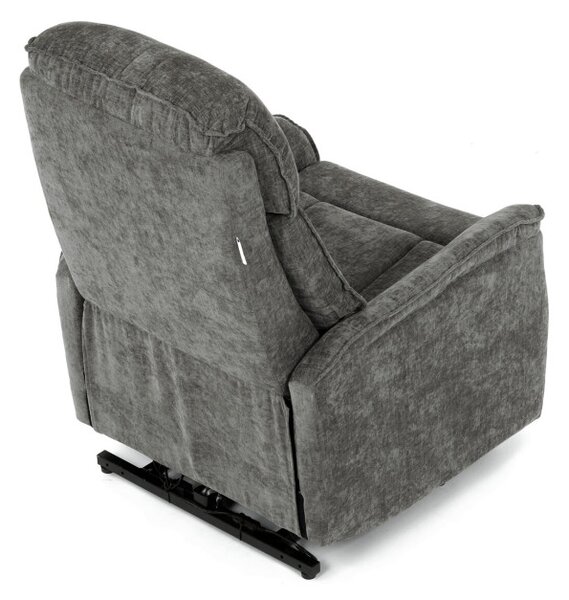 Polohovací křeslo šedé, elektrické TV-H9727 GREY2