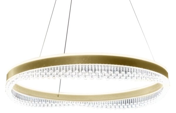 LED Lustr na lanku LED/52W/230V pr. 60 cm zlatá