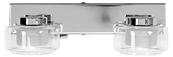 Osram-LED Koupelnové nástěnné svítidlo ORBIS FLAME 2xLED/5,5W/230V IP44 chrom