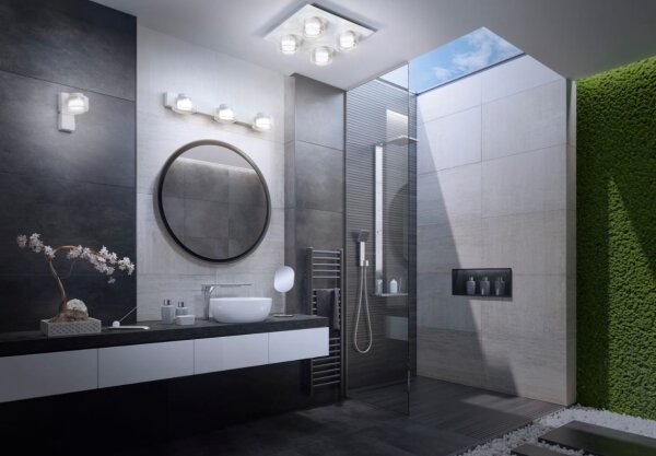 Ledvance -LED Koupelnové nástěnné svítidlo ORBIS FLAME 3xLED/5,5W/230V IP44 bílá