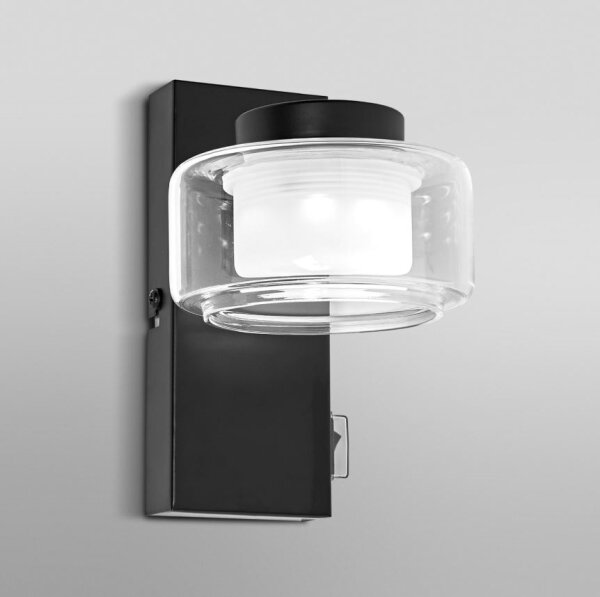 Osram - LED Koupelnové nástěnné svítidlo ORBIS FLAME LED/5,5W/230V IP44 černá
