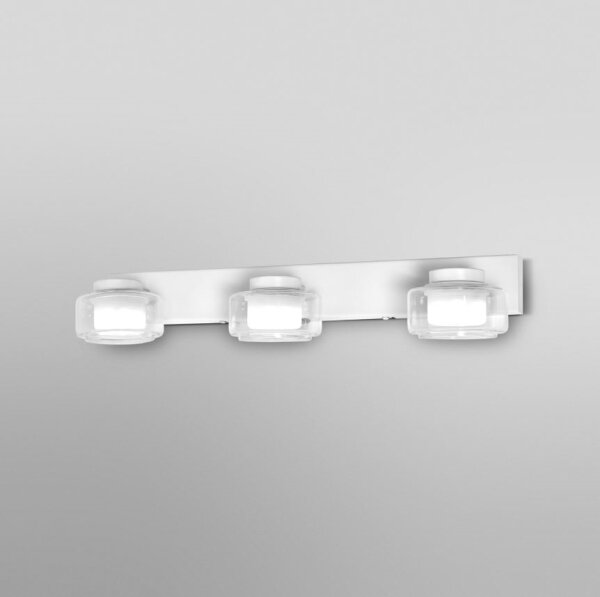 Ledvance -LED Koupelnové nástěnné svítidlo ORBIS FLAME 3xLED/5,5W/230V IP44 bílá