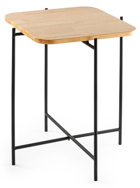 Konferenční stolek Museli 3 (černá + přírodní)