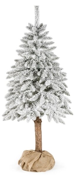 Vánoční stromek na kmenu NATURAL WITH SNOW 180 cm smrk