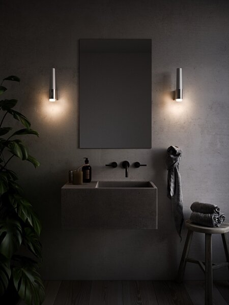 Nordlux - LED Stmívatelné koupelnové nástěnné svítidlo HELVA LED/6,8W/230V IP44