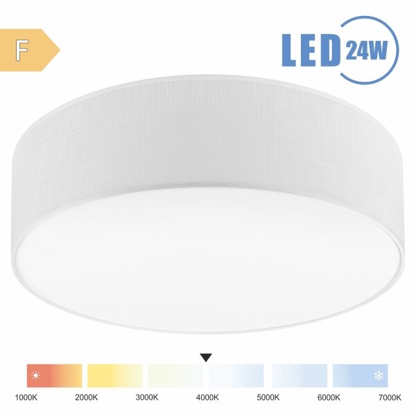 Brilagi - LED Stropní svítidlo SIRIJA LED/24W/230V pr. 45 cm bílá