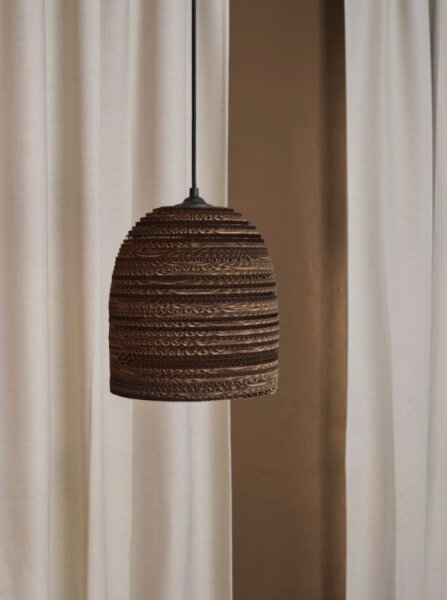 Ledvance - Lustr na lanku DECOR CARDBOARD 1xE27/15W/230V pr. 25 cm