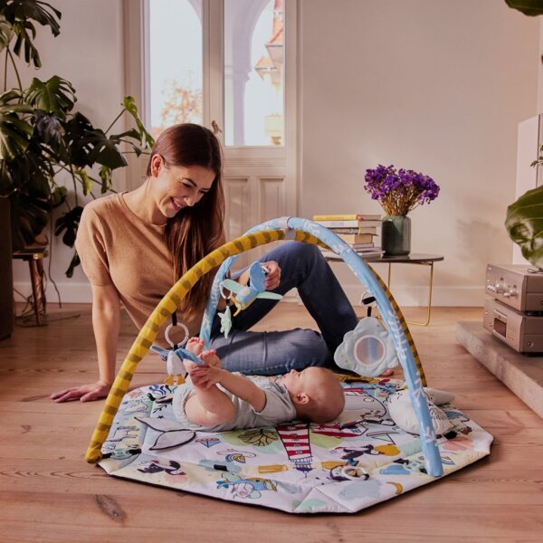 KINDERKRAFT - Dětská hrací deka SMARTPLAY Sea