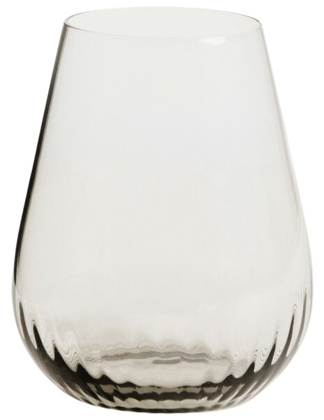 Kave Home Šedá sklenička Davel 425 ml