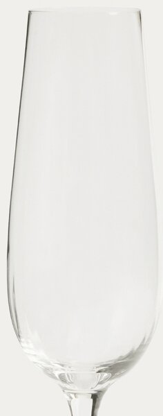 Kave Home Sklenička na sekt Davel 215 ml