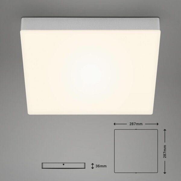 Briloner 7071-014 - LED Stropní svítidlo FLAME LED/21W/230V 3000K 28,7x28,7 cm