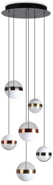 Ideal Lux - LED Lustr na lanku GALAXY LED/58W/230V