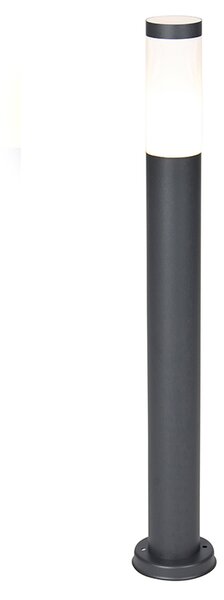 Chytré venkovní lampy s sloupem antracitové 80 cm vč. Wifi P45 - Rox