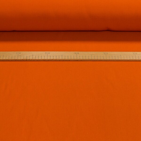 Bavlněný kepr PROTON 245 ORANGE jednobarevná oranžová, š.150cm (látka v metráži)