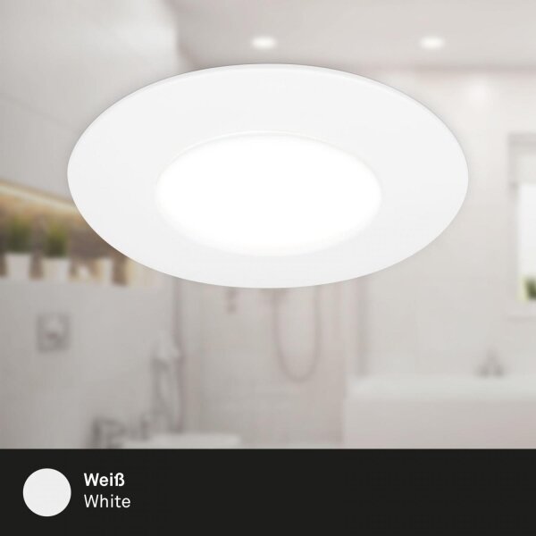 Briloner 7598036 -SADA 3x LED Koupelnové podh. svítidlo LED/4,9W/230V IP44 bílá