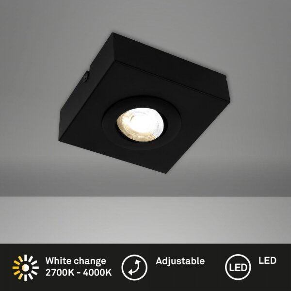 Briloner 3996015 - LED Bodové svítidlo CTS LED/4W/230V 2700/4000K černá