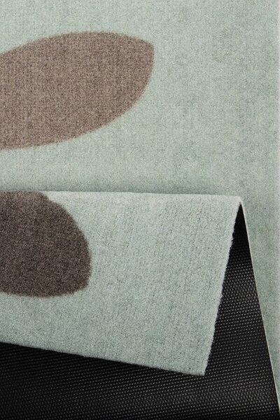 Protiskluzová rohožka Printy 104453 Green/Brown 40x60 cm