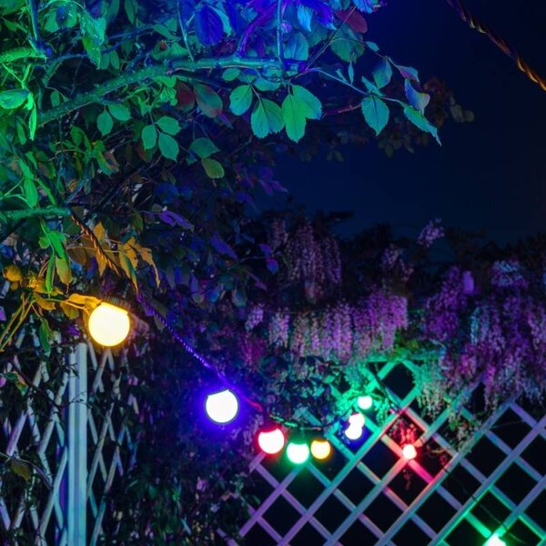 DECOLED LED žárovka, modrá, patice E27