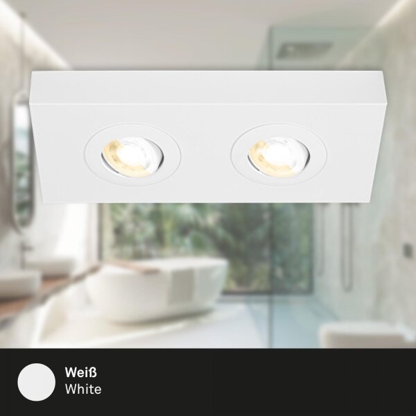 Briloner 3996026 - LED Bodové svítidlo CTS 2xLED/4W/230V 2700/4000K bílá