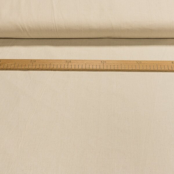 Režné bavlněné plátno jednobarevná uni režná, š.157cm (látka v metráži)