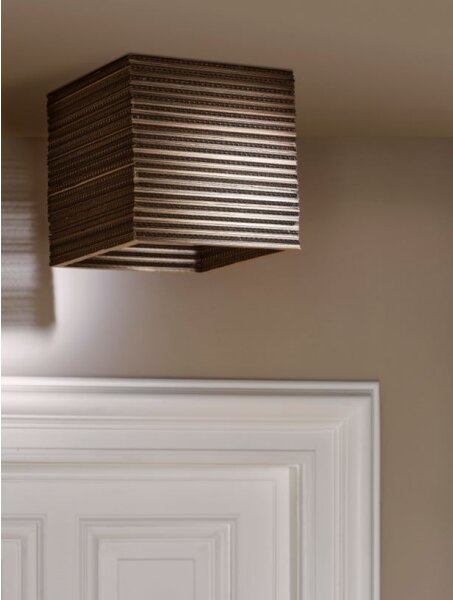 Ledvance - Stropní svítidlo DECOR CARDBOARD 1xE27/15W/230V 25x25 cm