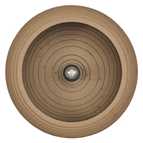 Ledvance - Stropní svítidlo DECOR CARDBOARD 1xE27/15W/230V pr. 40 cm