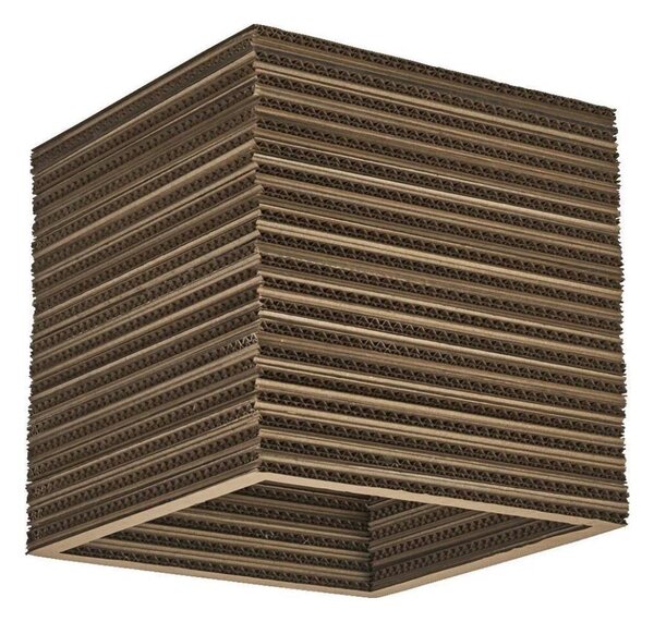 Ledvance - Stropní svítidlo DECOR CARDBOARD 1xE27/15W/230V 25x25 cm