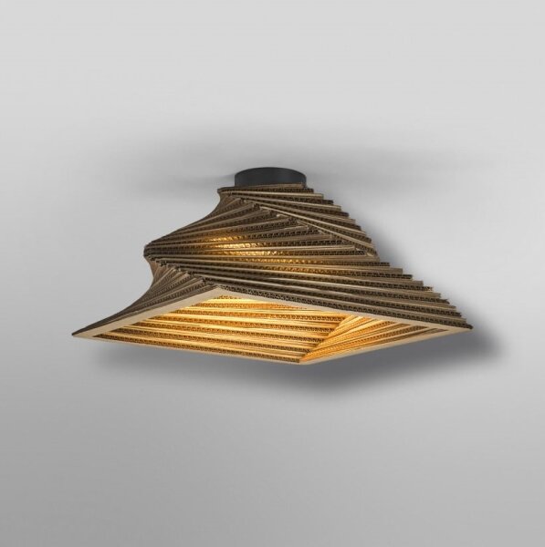Ledvance - Stropní svítidlo DECOR CARDBOARD 1xE27/15W/230V 40x40 cm