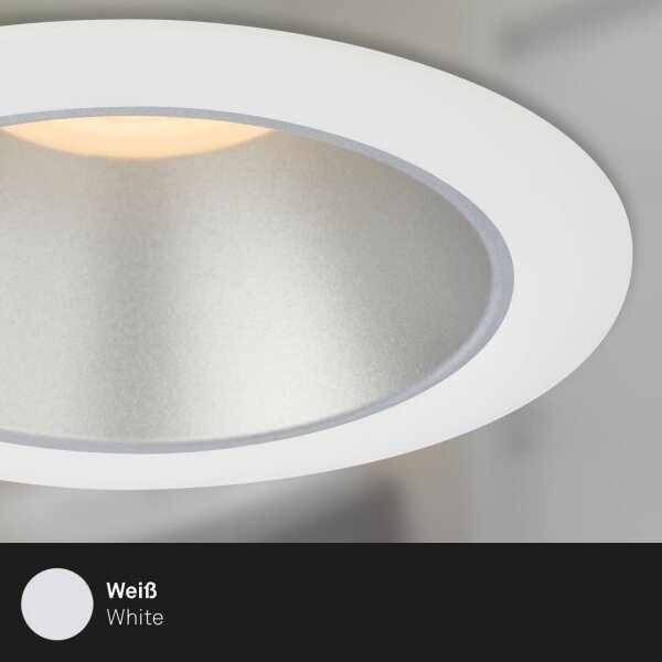 Briloner 7041-036 - SADA 3x LED Koupelnové podh. svítidlo LED/4,9W/230V bílá