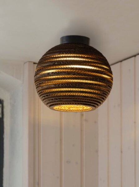 Ledvance - Stropní svítidlo DECOR CARDBOARD 1xE27/15W/230V pr. 26 cm