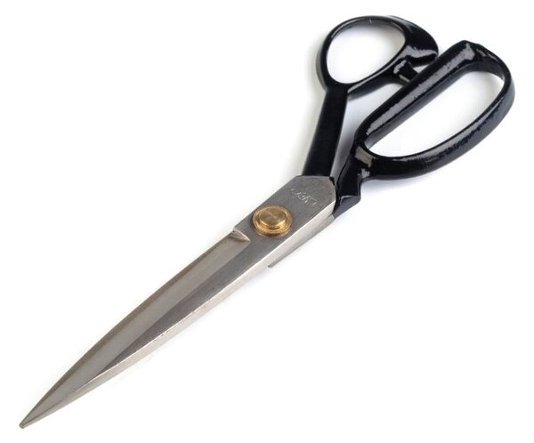 CEO klasické krejčovské celokovové nůžky CEO J773, s pogumovanou rukojetí, délka 23cm (9")