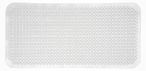 Bezpečnostní protiskluzová koupelnová podložka MEDUSA II PVC, bílá, 39x69cm