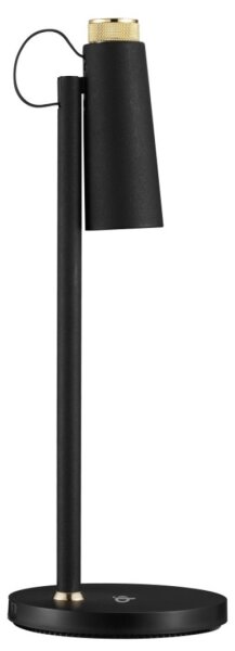Immax 08991L- LED Stmívatelná stolní lampa s Qi nabíjením TIT LED/12W/230V černá