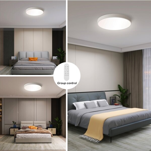 Immax NEO 07251L -LED Stmívatelné svítidlo SEMPLICI 36W/230V Wi-Fi Tuya bílá+ DO