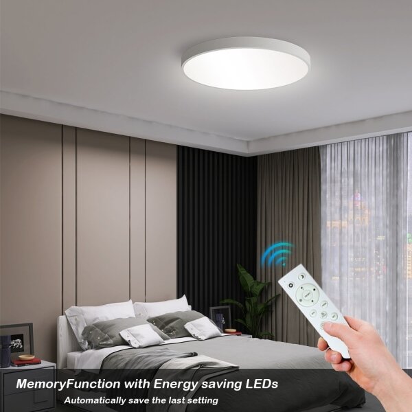 Immax NEO 07252L -LED Stmívatelné svítidlo SEMPLICI 48W/230V Wi-Fi Tuya bílá+ DO