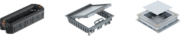 BETTERMANN - Podlahový box do betonu 24 modulů (12 přístrojů 45x45)