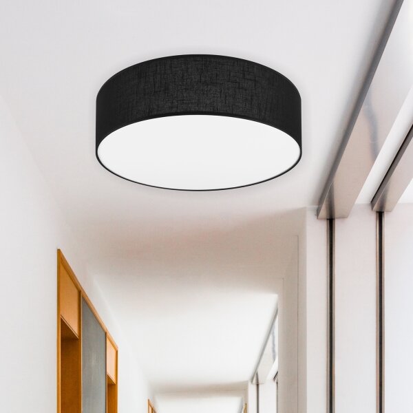 Brilagi - LED Stropní svítidlo SIRIJA LED/24W/230V pr. 45 cm černá