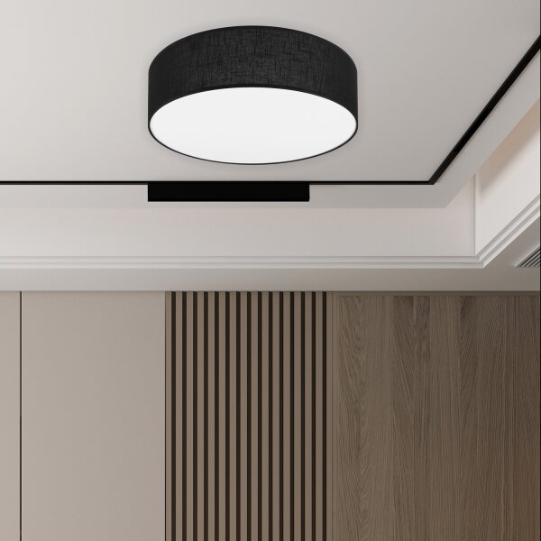 Brilagi - LED Stropní svítidlo SIRIJA LED/24W/230V pr. 45 cm černá